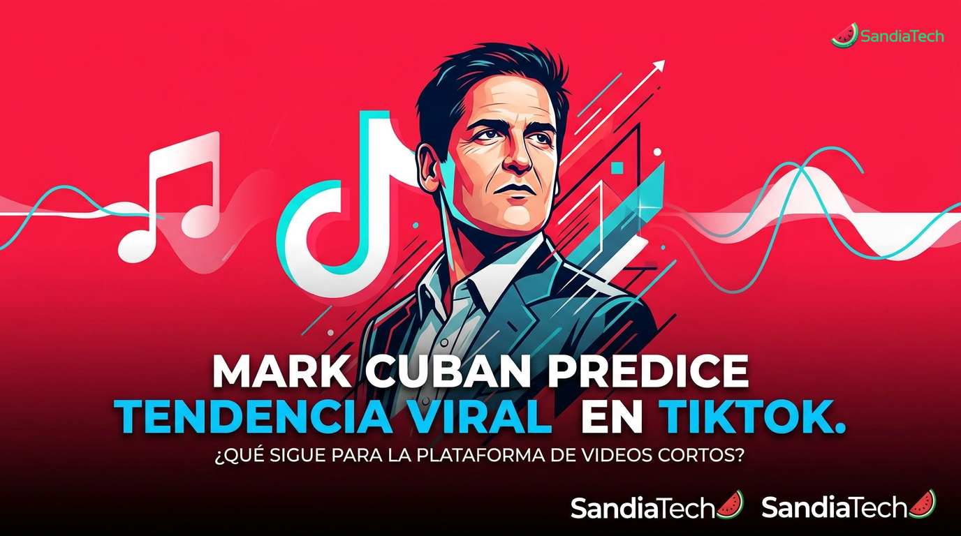 TikTok y Mark Cuban generan tendencia viral con predicción de futuro