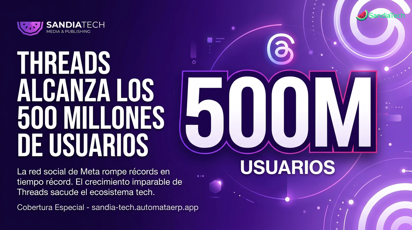 Threads añade nuevas funciones de personalización y comunidad tras alcanzar 500 millones de usuarios mensuales