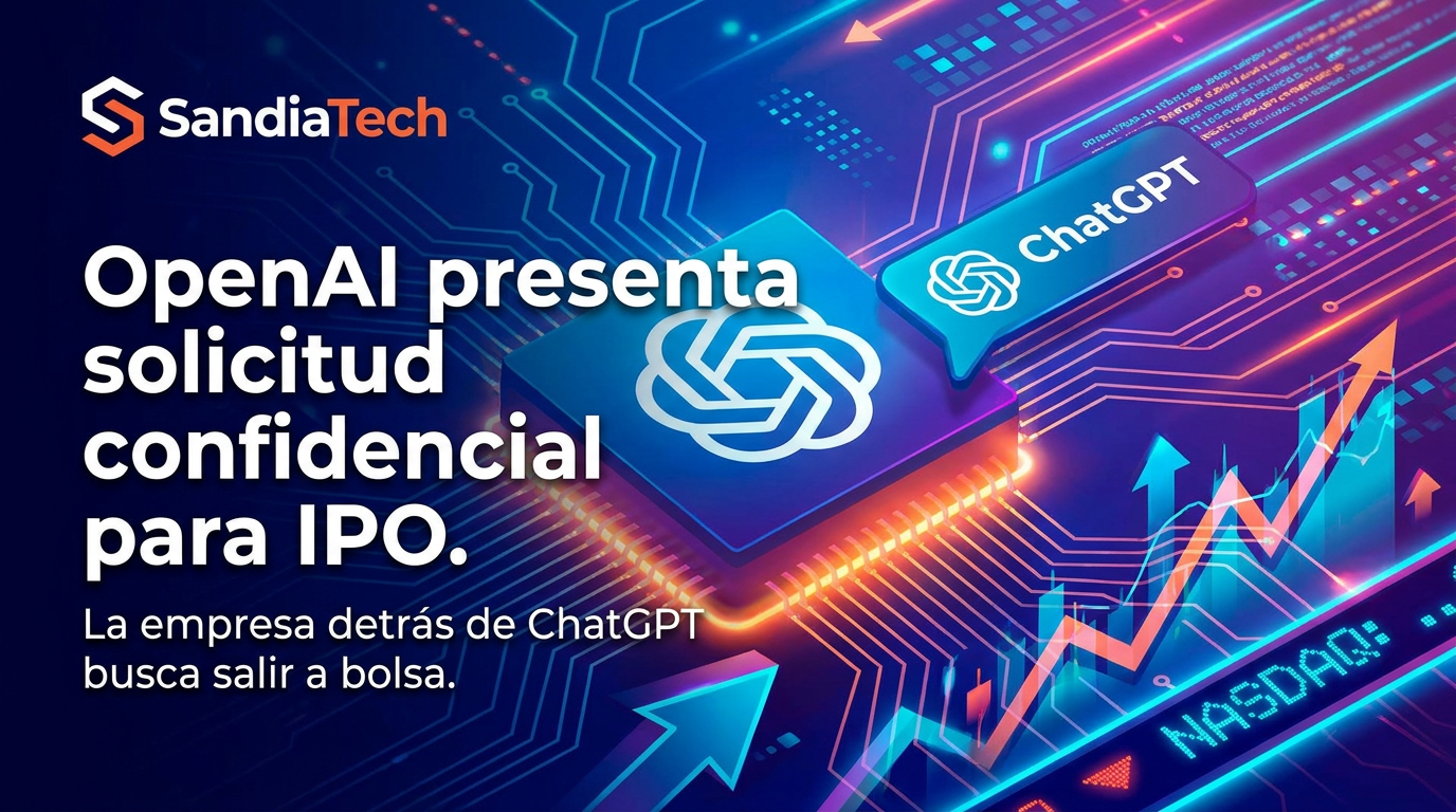 OpenAI presenta solicitud confidencial para IPO, siguiendo a Anthropic