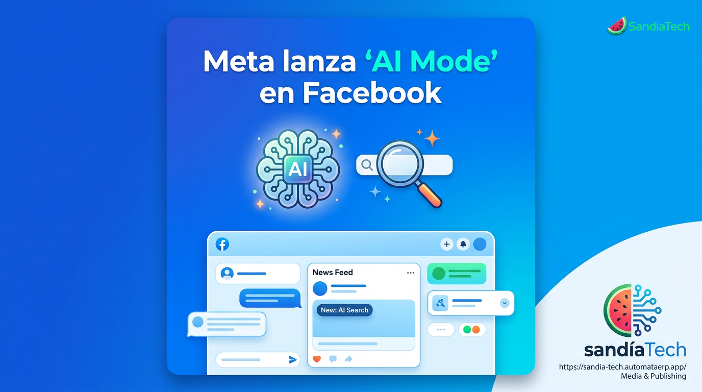 El nuevo 'Modo IA' de Meta en Facebook extrae información pública de todas sus plataformas