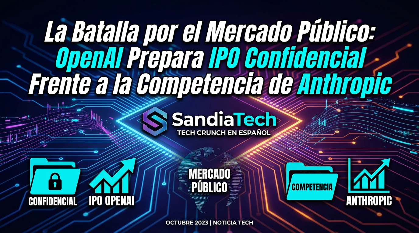 OpenAI presenta confidencialmente su IPO, siguiendo a Anthropic