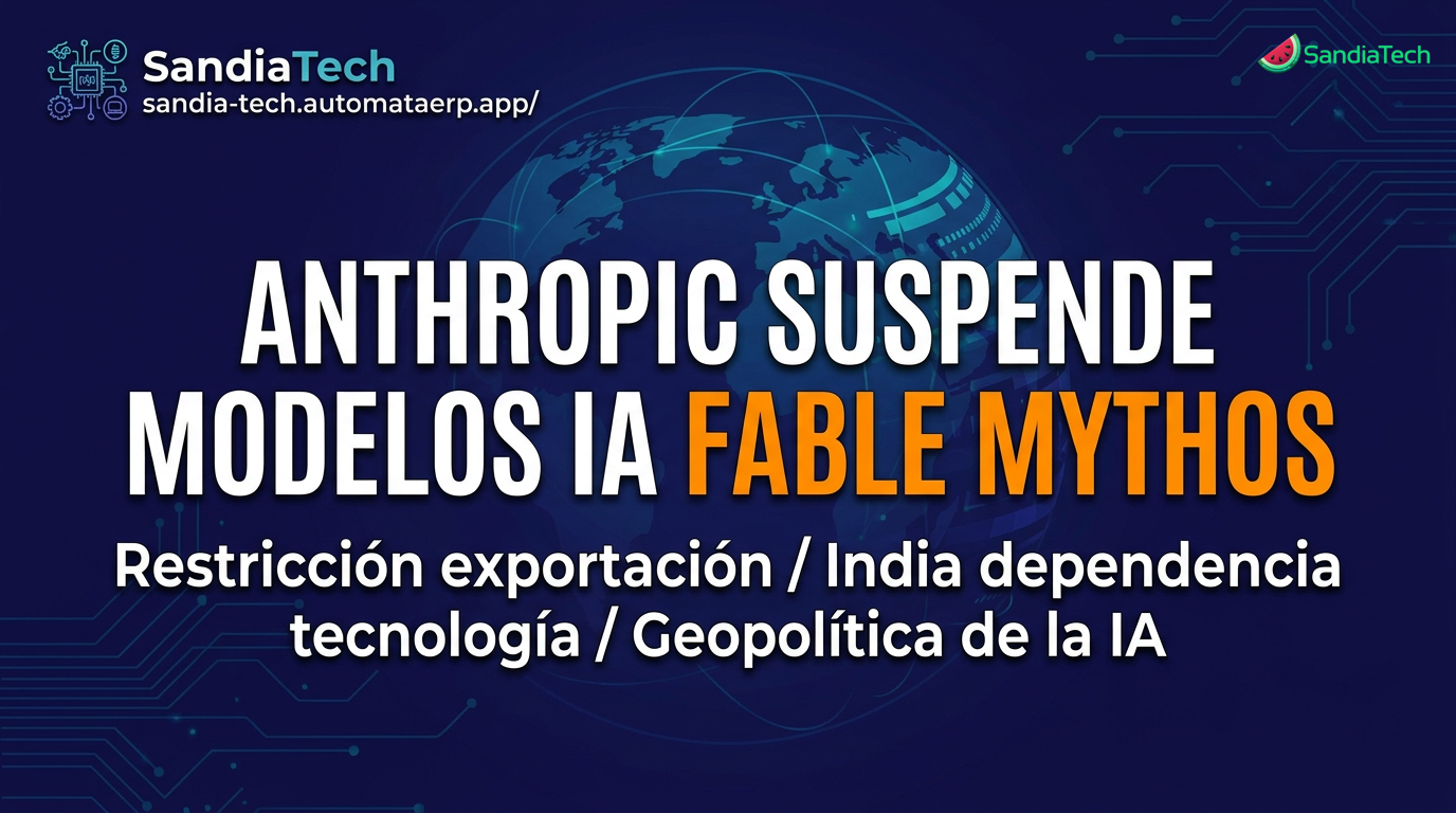Anthropic suspende acceso a nuevos modelos; India debate su futuro de IA