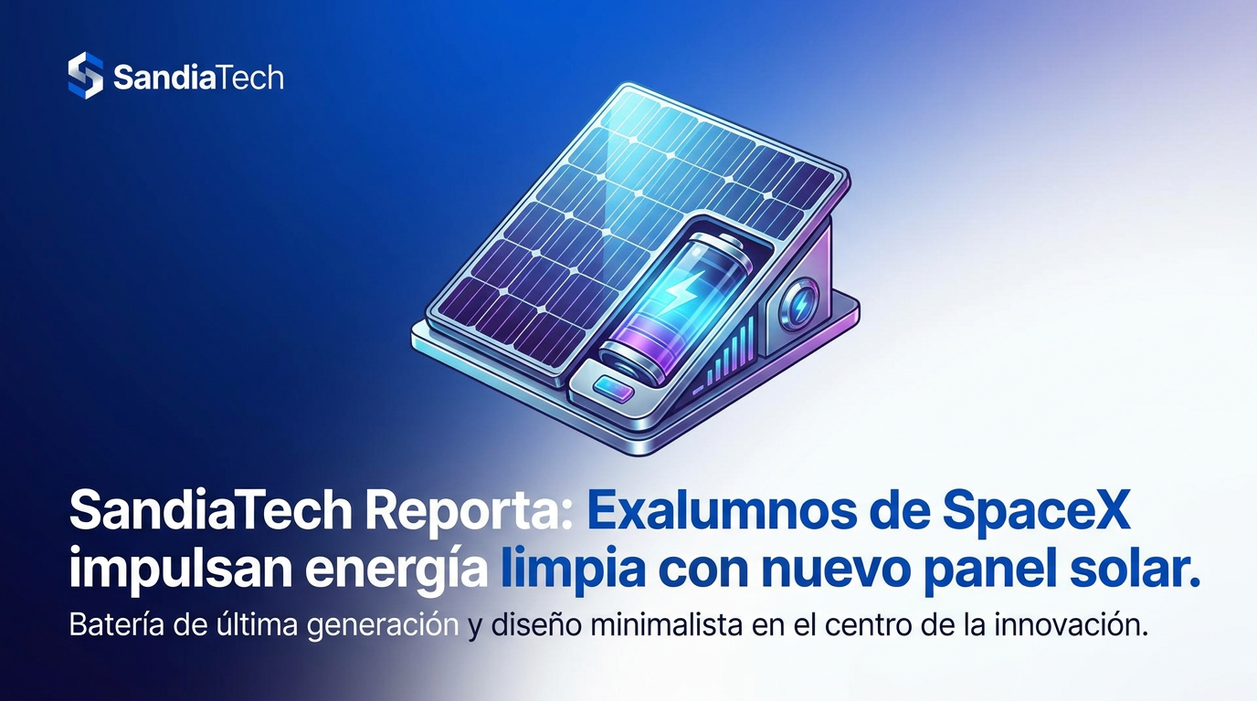 Dos exalumnos de SpaceX apuestan por energía solar y baterías para alimentar la IA