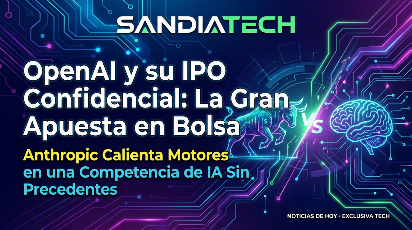 OpenAI presenta solicitud confidencial de salida a bolsa, siguiendo a Anthropic