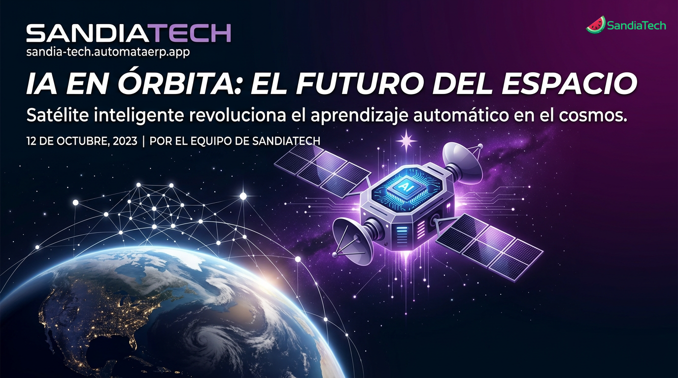 Un satélite aprende a encontrar cosas por su cuenta: qué significa esto