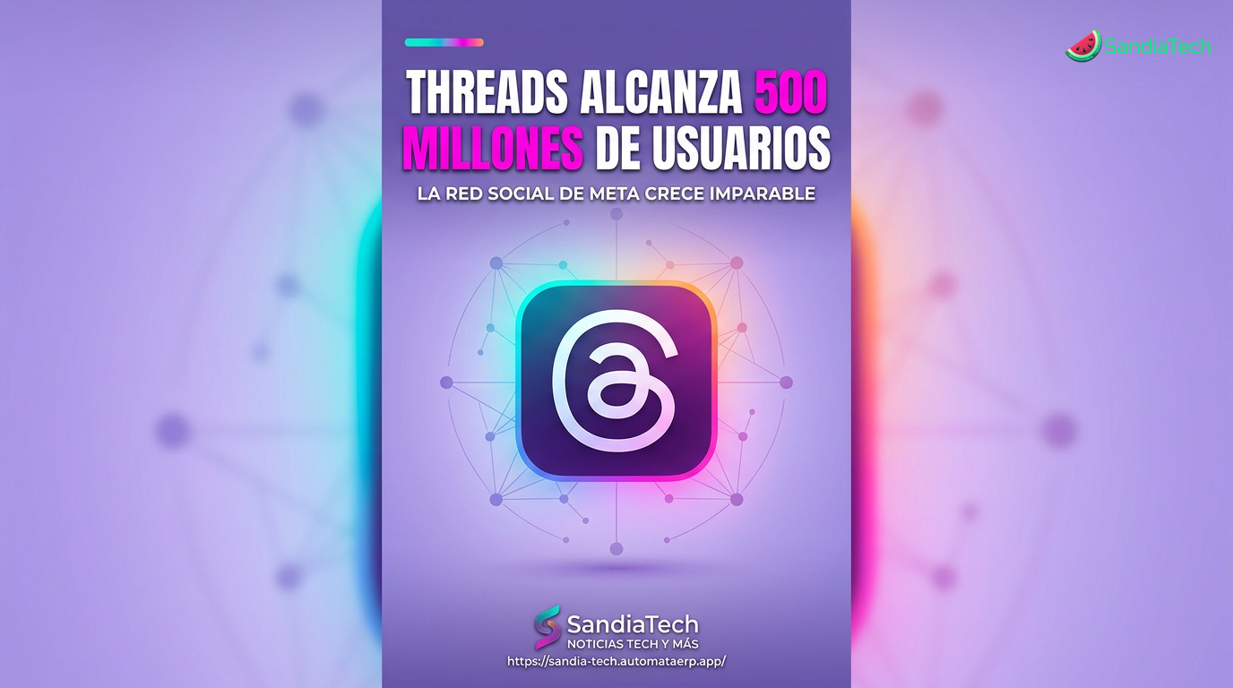 Threads agrega nuevas funciones de personalización y comunidad al alcanzar 500 millones de usuarios mensuales