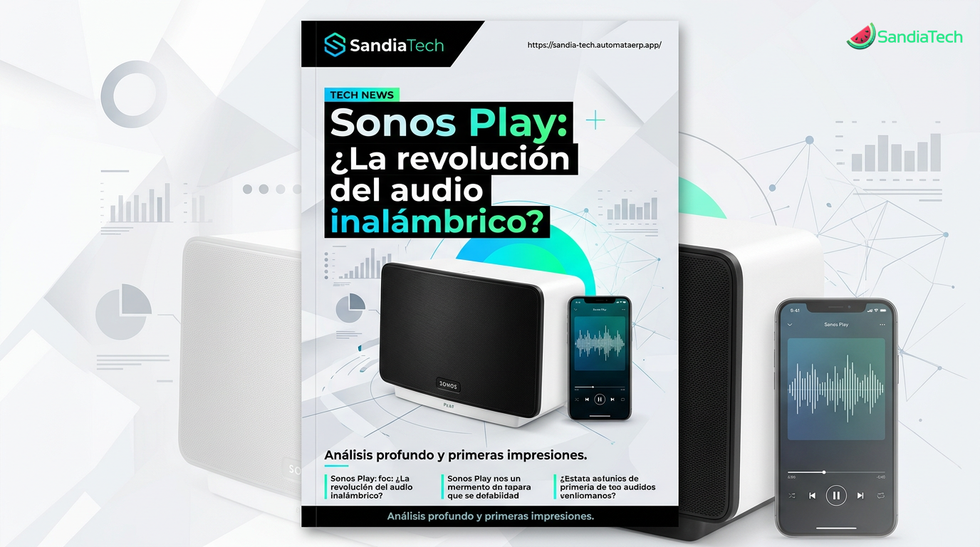 El nuevo Sonos Play se ha convertido en mi altavoz de escritorio y cocina favorito