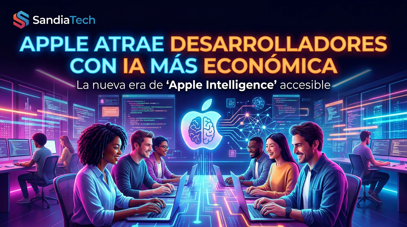 Apple apuesta por IA más barata para atraer a pequeños desarrolladores