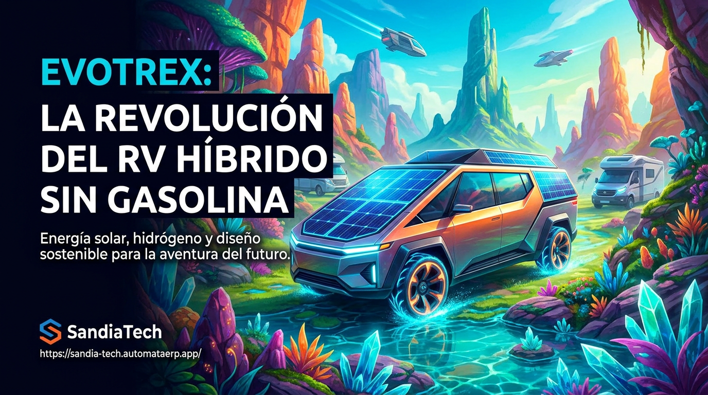 Evotrex recauda 30 millones para construir su caravana híbrida sin necesidad de estaciones de carga