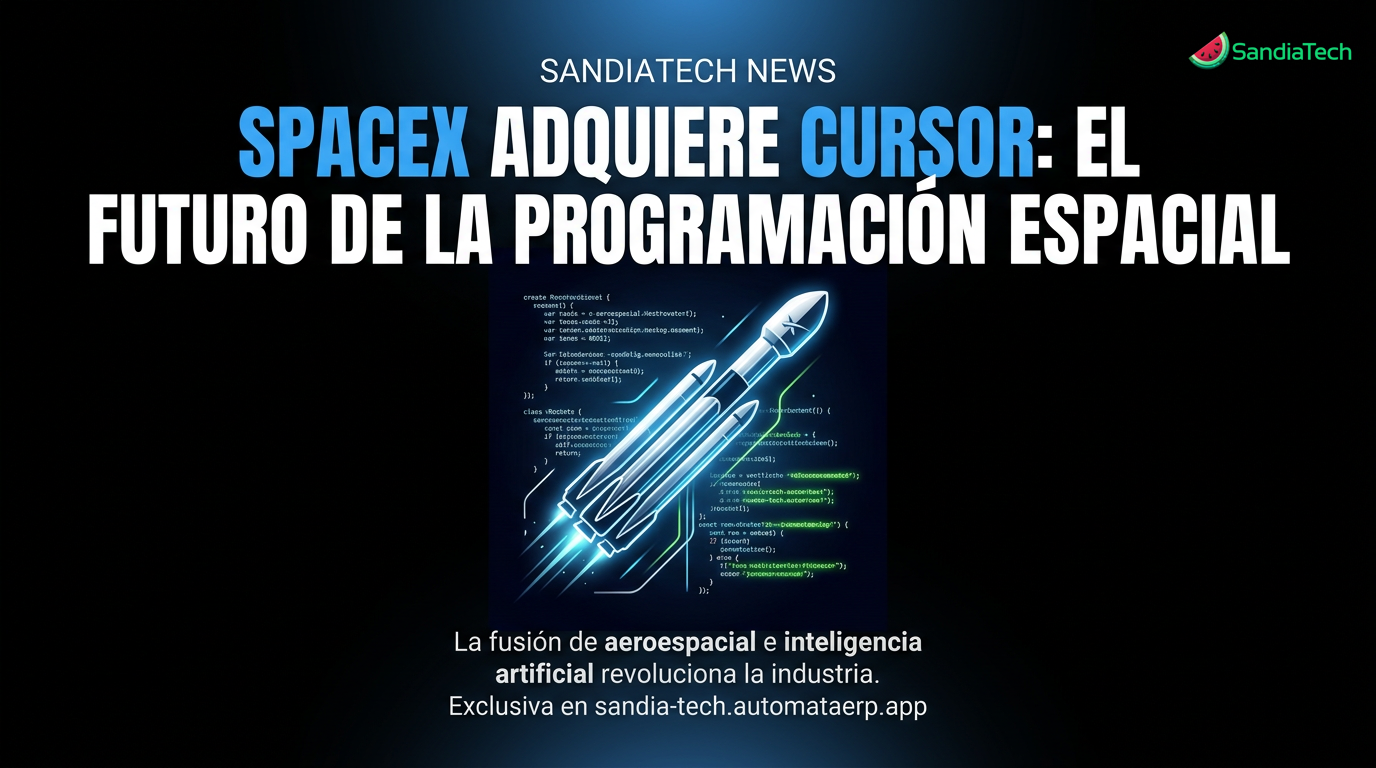 SpaceX adquirirá Cursor por 60 mil millones en acciones, días después de su espectacular salida a bolsa
