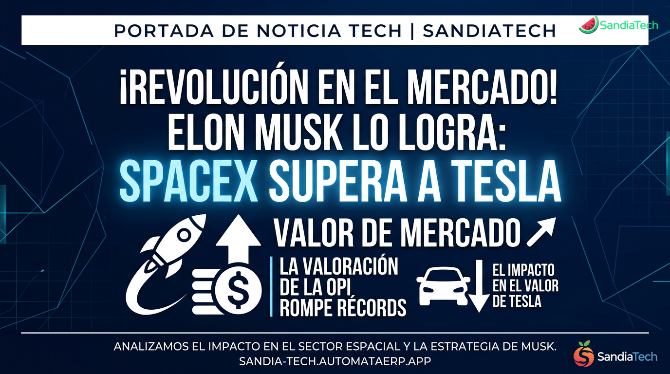 SpaceX supera a Tesla: el nuevo gigante valuado en 2.1 billones de dólares