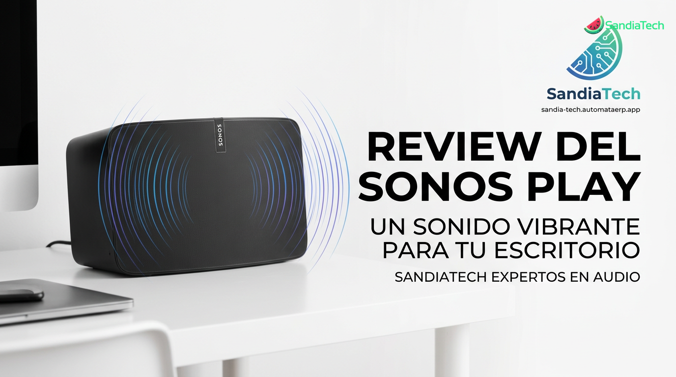 Sonos Play: el parlante ideal para escritorio y cocina que debes conocer