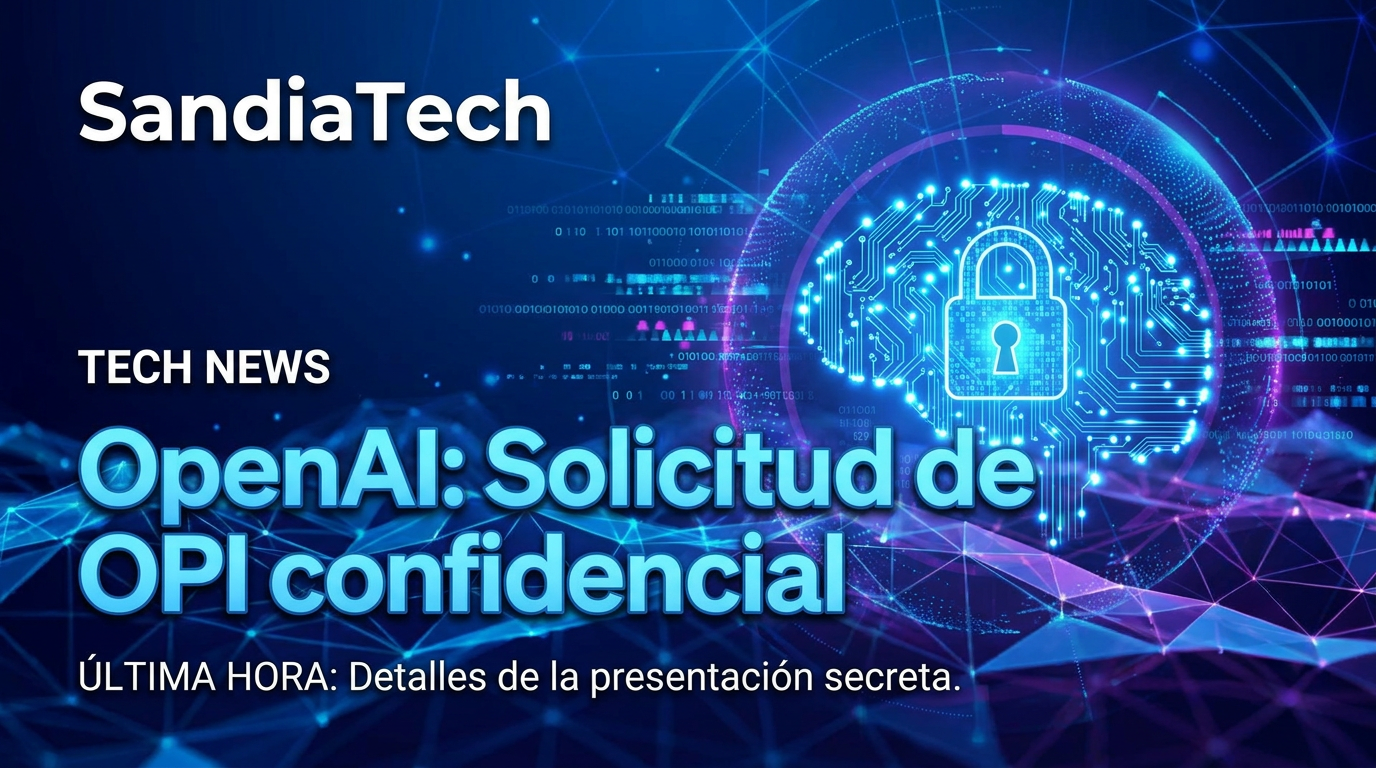 OpenAI presenta confidencialmente para IPO, siguiendo a Anthropic