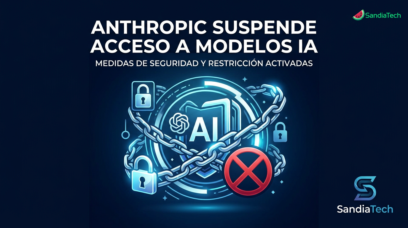 Anthropic suspende acceso a modelos IA tras orden del gobierno estadounidense