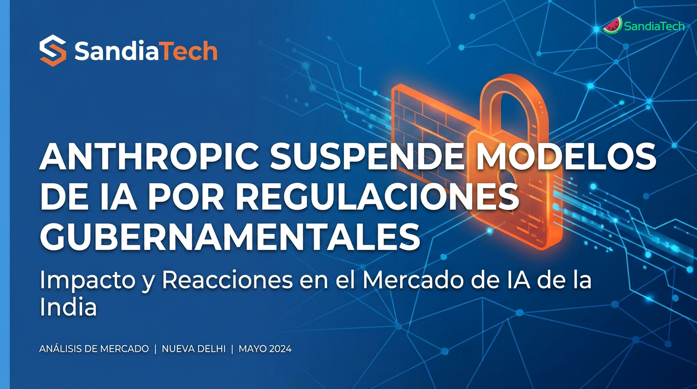 Conforme Anthropic suspende acceso a nuevos modelos, India debate su futuro de inteligencia artificial