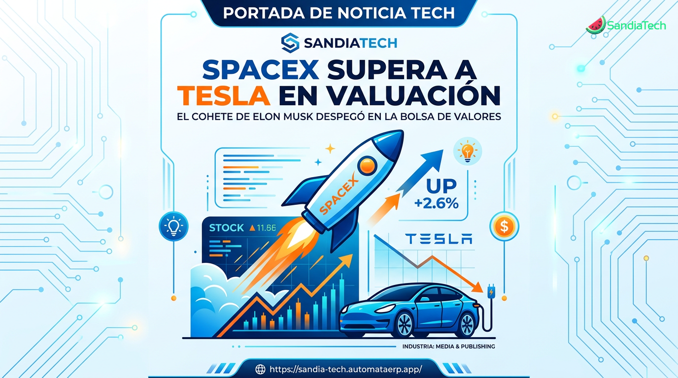 TechCrunch Movilidad: SpaceX supera a Tesla en valuación bursátil