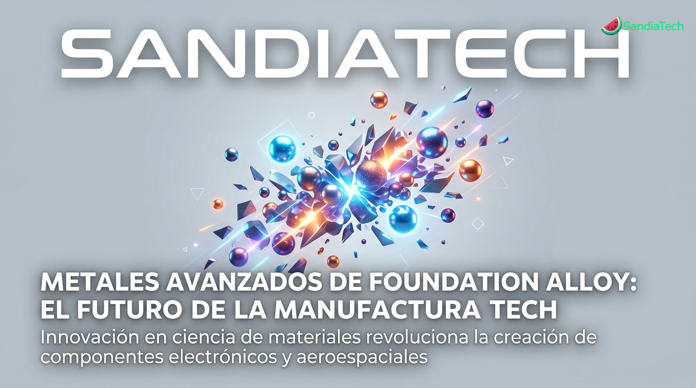 Los metales superiores de esta startup pronto estarán en drones militares, relojes de lujo y cuchillos de chef