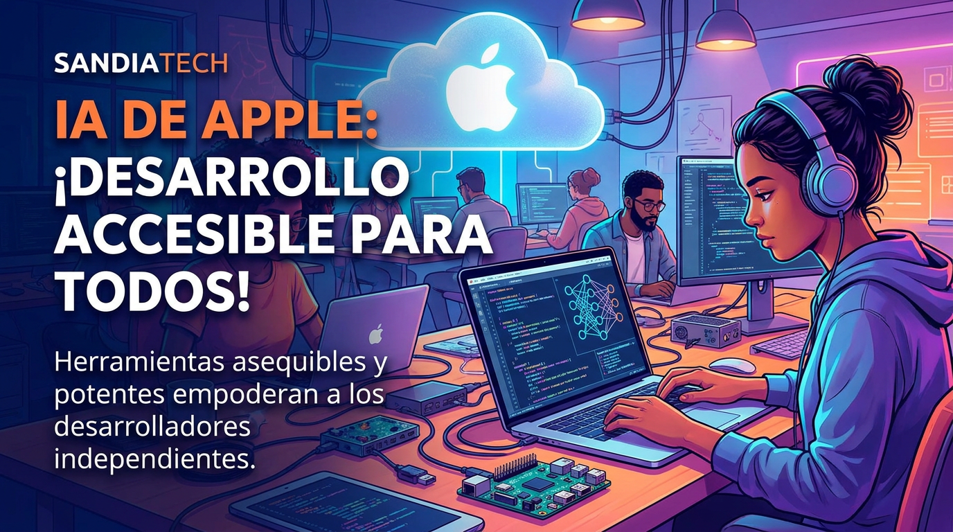Apple apuesta por IA más barata para atraer desarrolladores pequeños