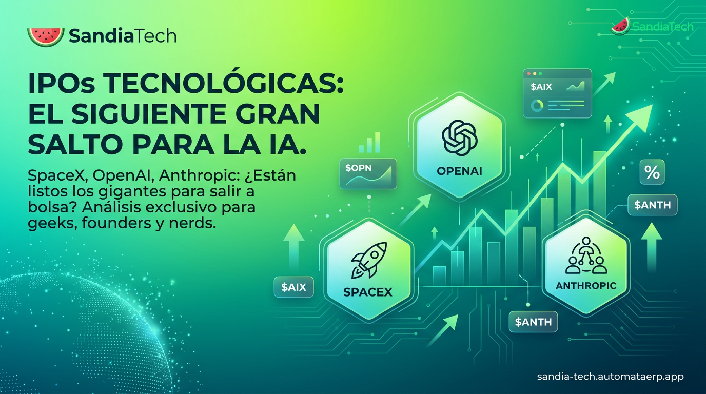 Conforme empresas de inteligencia artificial se apresuran a salir a bolsa, ¿quién más está en el viaje?