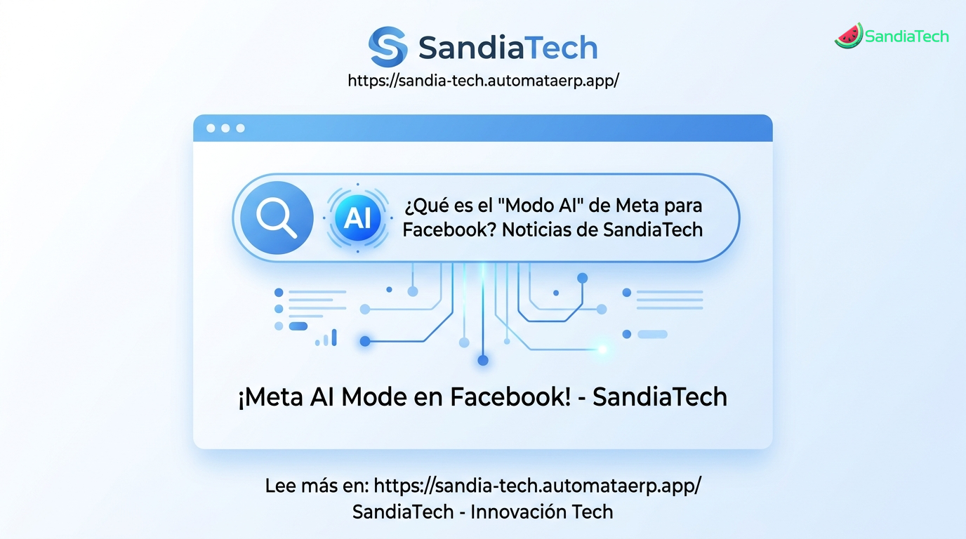 El nuevo 'Modo IA' de Meta en Facebook extrae información pública en todas sus plataformas