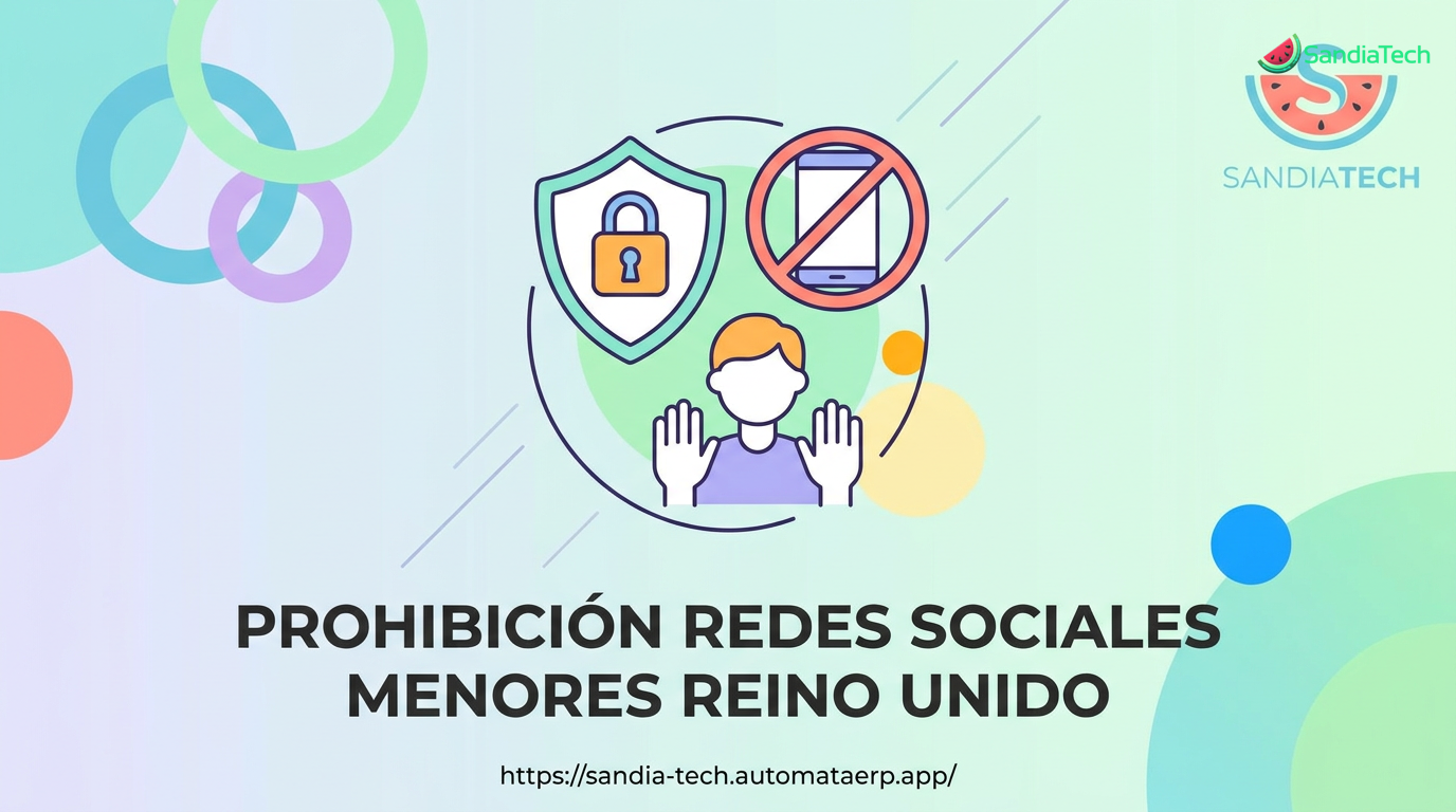 Reino Unido puede prohibir redes sociales para menores de 16 años