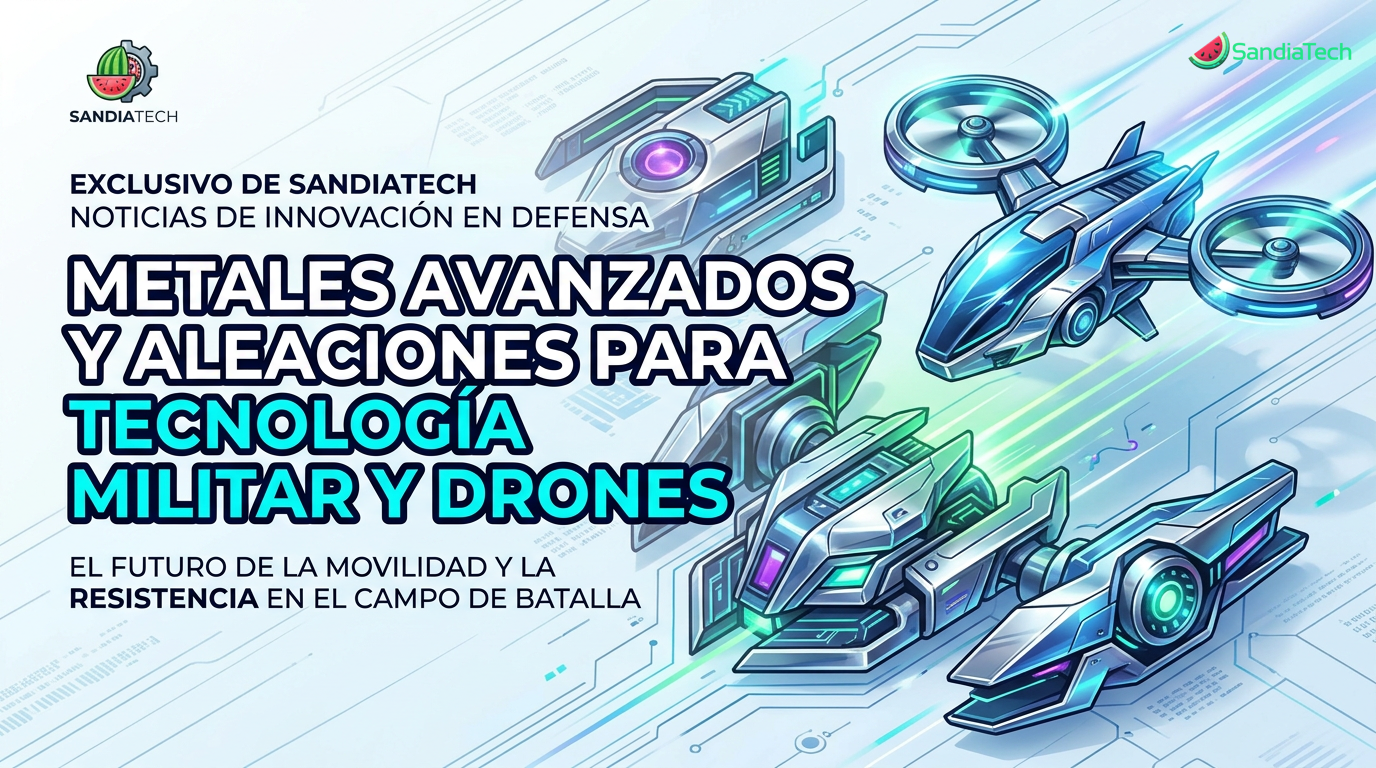 Los metales superavanzados de esta startup podrían pronto estar en drones militares, relojes de lujo y cuchillos de chef