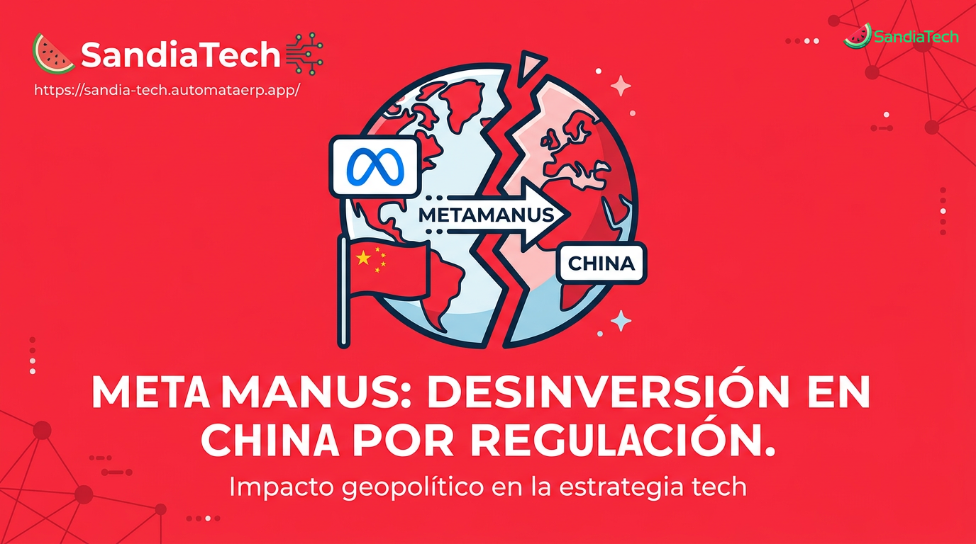 Meta comienza a desmantelar su adquisición de Manus tras presión de Pekín