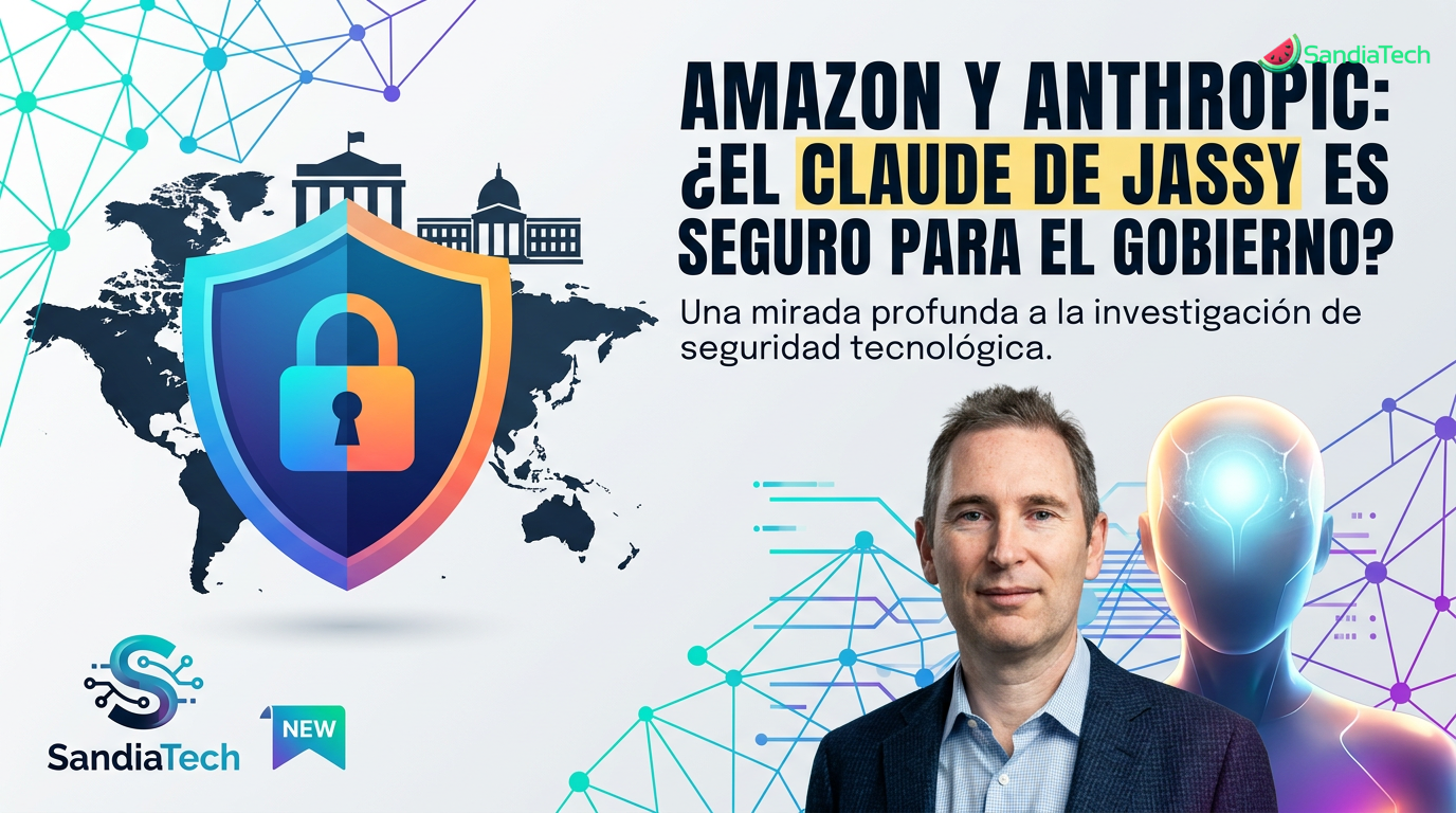 CEO de Amazon Andy Jassy alertó al gobierno sobre vulnerabilidades en modelos de Anthropic