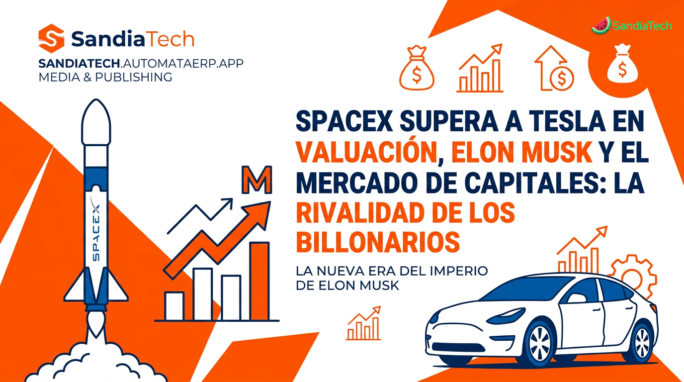 SpaceX supera a Tesla en valuación: la rivalidad de Elon Musk se intensifica