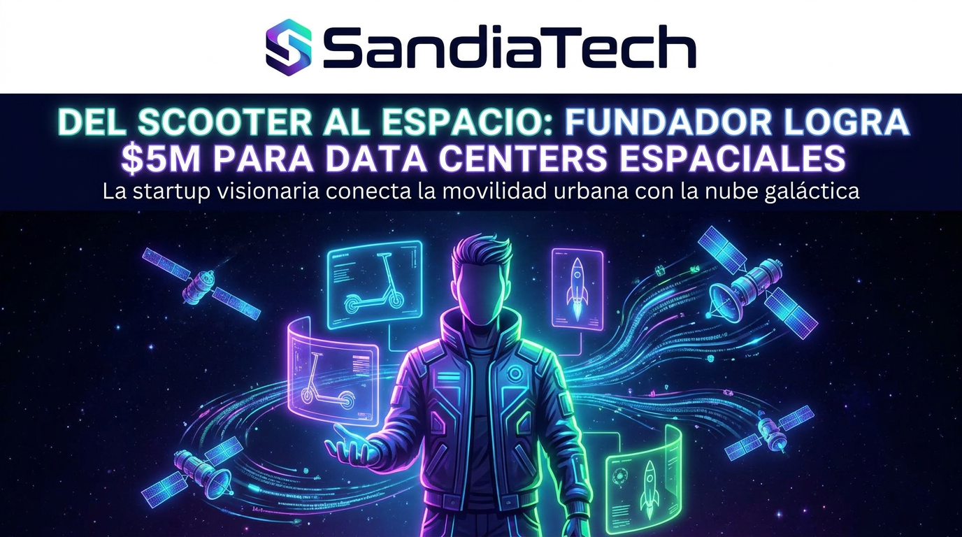 Cómo un fundador de scooters recaudó 5 millones para construir datacenters espaciales